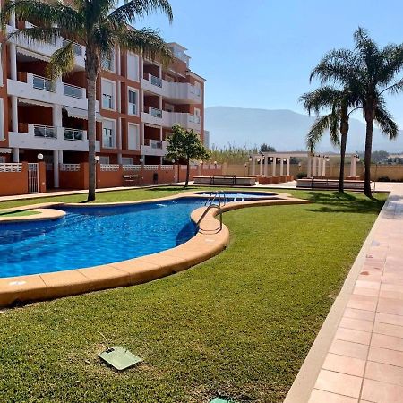 Apto. Con Gran Terraza Y Acceso Directo A Piscina. Denia Bagian luar foto